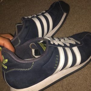 Low top Blue Adidas shoes